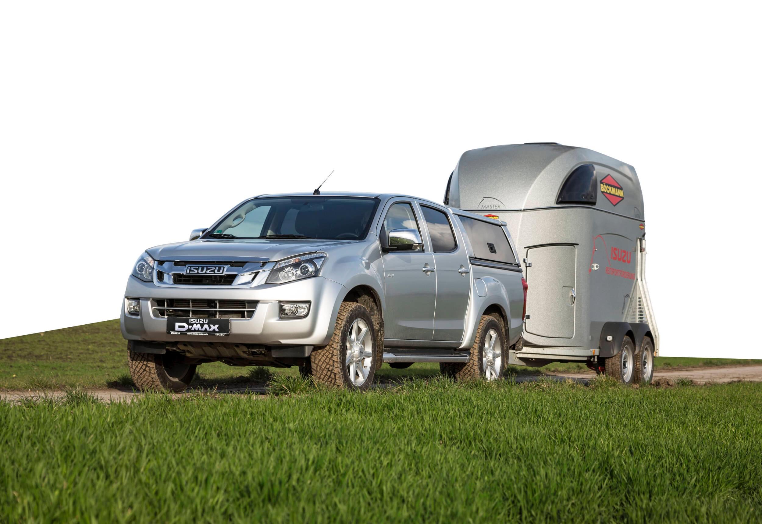 Isuzu D-MAX, jezdectví, zatížení přívěsu