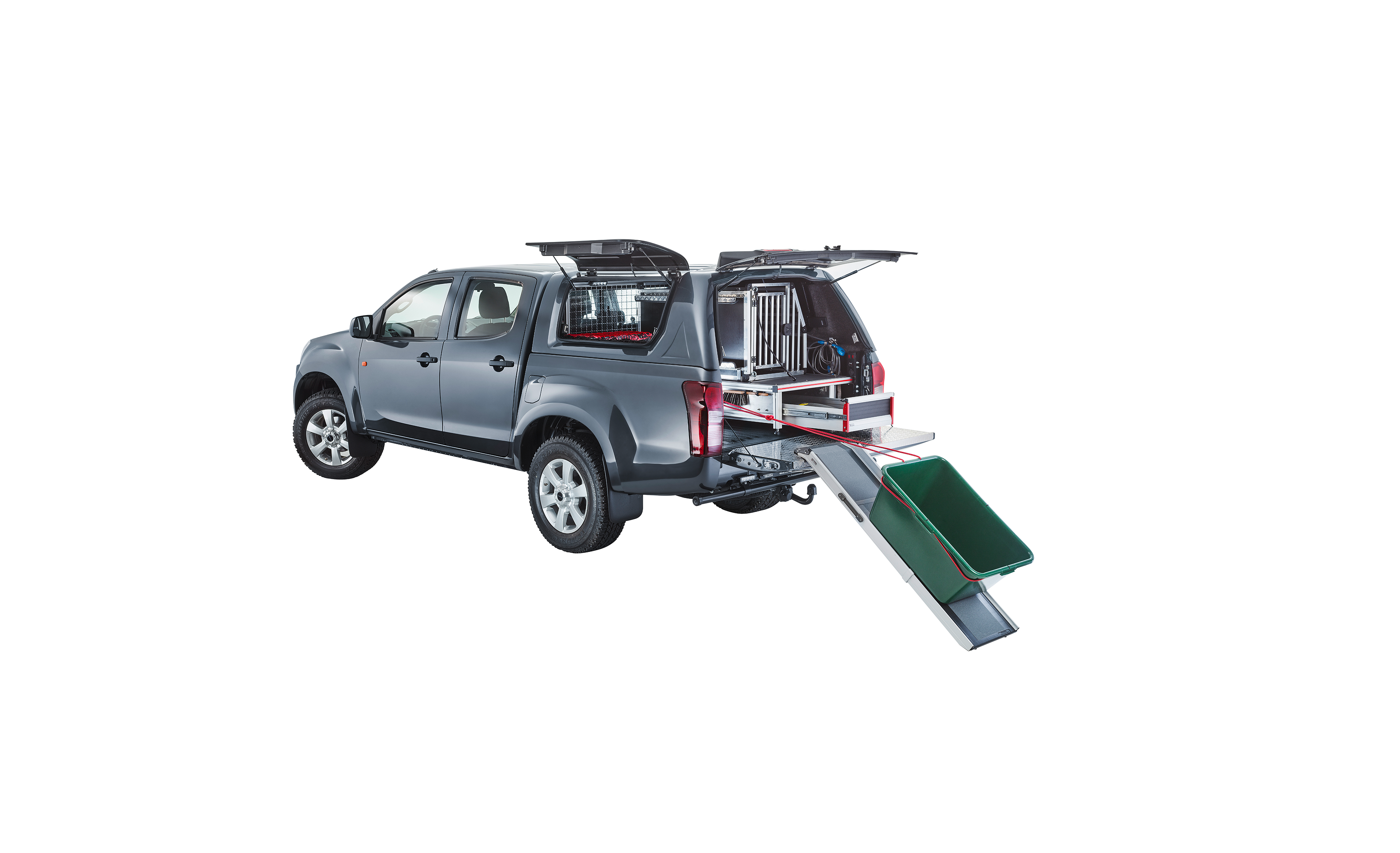 Isuzu D-MAX, pick-up pro myslivost